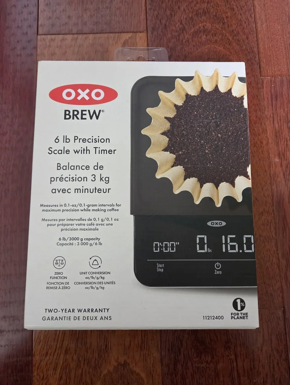 OXO Precision Scale with Timer ~BLACK **NEW